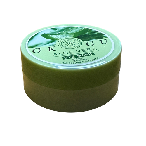 Pot de patchs yeux GKGU à l'aloe vera, 60 patchs